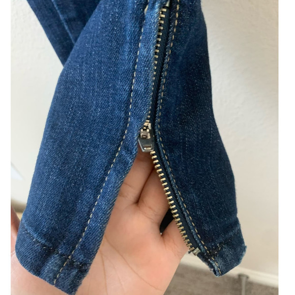 Vintage GUESS 1981 Zip Up Ankle Skinny Jeans - Picture 5 of 7